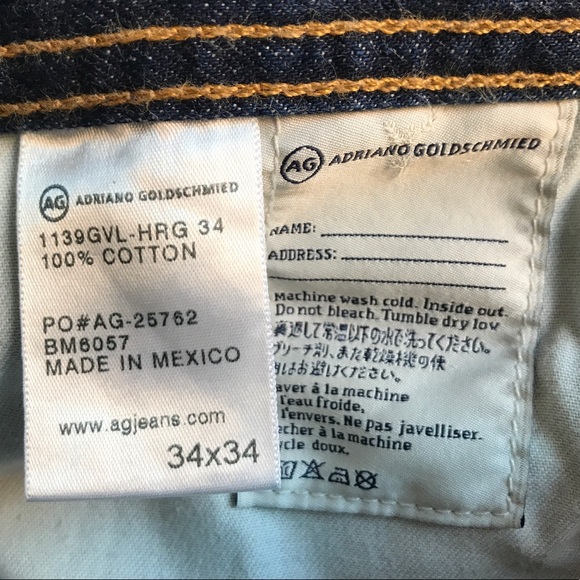 SOLD AG Adriano Goldschmied Dylan Straight Jeans - Picture 5 of 5